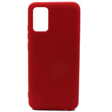 „Evelatus“ „Samsung Galaxy A02s“ nano silikoninis dėklas, minkštas lietimui, raudonas, TPU, su minkštu lietimui jautriu 