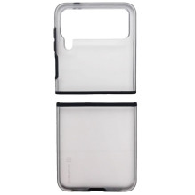 „Evelatus“ „Samsung Galaxy Z Flip 3“ akrilinis matinis dėklas, juodas