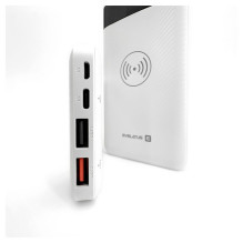 Evelatus Evelatus belaidė išorinė baterija EPB05 10000 mAh, balta Evelatus Evelatus belaidė išorinė baterija EPB05 10000 mAh, balta