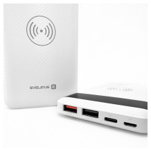 Evelatus Evelatus Power Bank Wireless EPB05 10000 mAh White