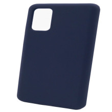 Evelatus Samsung Galaxy S20 Ultra Premium Soft Touch Silicone Case Midnight Blue