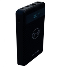 „Evelatus“ belaidė išorinė baterija EPB05, 10000 mAh, juoda „Evelatus“ belaidė išorinė baterija EPB05, 10000 mAh, juoda