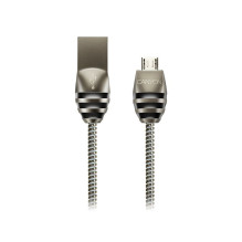 „Canyon UM-5 Micro USB 2.0“ standartinis kabelis, tamsiai pilkas „Canyon UM-5 Micro USB 2.0“ standartinis kabelis, tamsiai pilkas