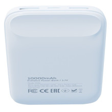 Evelatus - Evelatus išorinė baterija EPB07 10000 mAh, balta Evelatus - Evelatus išorinė baterija EPB07 10000 mAh, balta