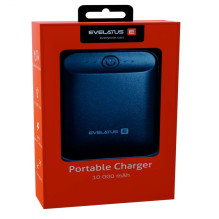 Evelatus - Power Bank EPB07 10000 mAh Black Evelatus - Power Bank EPB07 10000 mAh Black