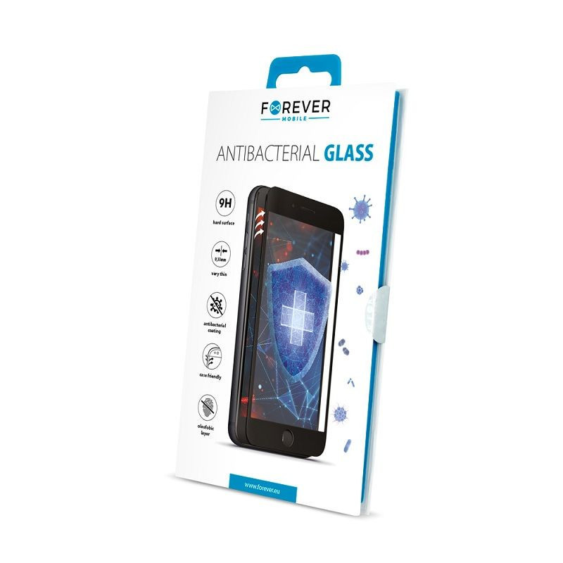 „Forever Apple iPhone 7plus / 8 plus“ antibakterinis grūdintas stiklas