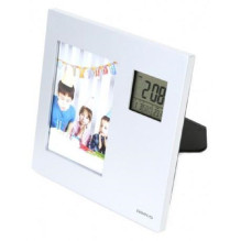 OMEGA Digital Wheather Station with Photo Frame Silver OMEGA Digital Wheather Station with Photo Frame Silver