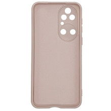 Evelatus Huawei P50 Nano Silicone Case Soft Touch TPU Beige
