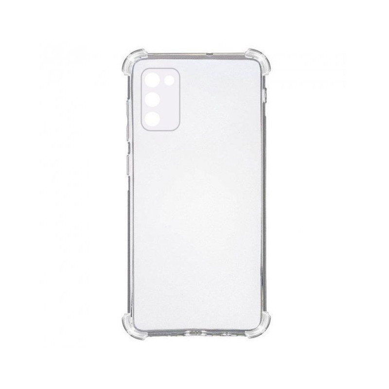 „Evelatus“ „Samsung Galaxy A03s“ TPU smūgiams atsparus silikoninis dėklas, TPU skaidrus