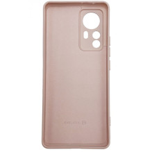 „Evelatus Xiaomi 12 Pro“ nano silikoninis dėklas, minkštas lietimui, TPU, smėlio spalvos