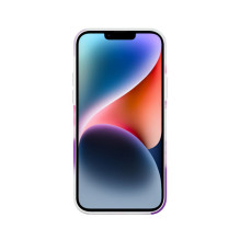 Evelatus Apple iPhone 14 Premium silikoninis dėklas su individualiu raštu violetinis