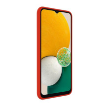 „Evelatus“ „Samsung Galaxy A13 5G“ aukščiausios kokybės minkštas silikoninis dėklas, raudonas