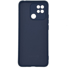 „Evelatus Xiaomi Redmi 10C / C40“ silikoninis dėklas, minkštas lietimui, mėlynas, su nano technologija