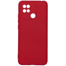 Evelatus Xiaomi Redmi 10C / C40 Nano silikoninis dėklas, minkštas lietimui TPU, raudonas