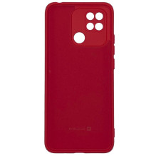 Evelatus Xiaomi Redmi 10C / C40 Nano silikoninis dėklas, minkštas lietimui TPU, raudonas