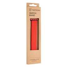 Taktinis „Apple Watch“ laikrodis, 38 mm / 40 mm, L dydžio, su pinta virvele, raudonas