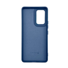 Evelatus Samsung Galaxy A03s Nano Silicone Case Soft Touch TPU Midnight Blue