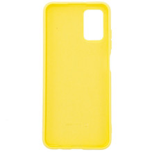 „Evelatus“ „Samsung Galaxy A03s“ minkštas silikoninis dėklas, geltonas