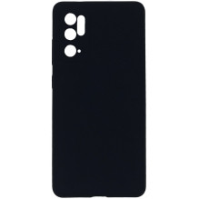 „Evelatus Xiaomi Redmi Note 10 5G“ silikoninis dėklas, minkštas lietimui, TPU, juodas, su nano technologija
