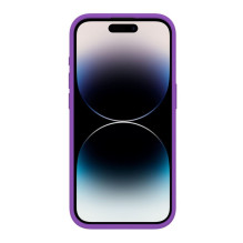 „Evelatus Apple iPhone 15 Pro Premium“ minkštas silikoninis dėklas, tamsiai violetinis