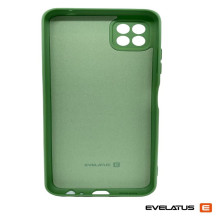 Evelatus Samsung Galaxy A22 5G Premium Soft Touch Silicone Case Green