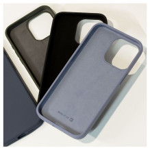 „Evelatus Apple iPhone 14 Plus 6.7“ silikoninis dėklas, juodos spalvos, su minkštu prisilietimu, skirtas minkštam prisil
