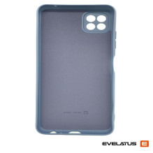 Evelatus Samsung Galaxy A22 5G Premium Soft Touch Silicone Case Grey