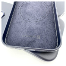 Evelatus Apple iPhone 14 Pro Max Genuine Leather case with MagSafe Blue