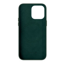 Evelatus Apple iPhone 14 Pro Max Genuine Leather case with MagSafe Dark Green