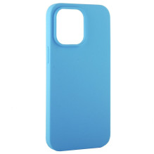 Evelatus Apple iPhone 14 Plus 6.7 Premium Soft Touch Silicone Case Sky Blue