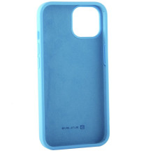 Evelatus Apple iPhone 14 Plus 6.7 Premium Soft Touch Silicone Case Sky Blue