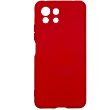 „Evelatus Xiaomi Mi 11 Lite / 11 Lite 5G / 11 Lite 5G NE“ nano silikoninis dėklas, minkštas lietimui, TPU, raudonas