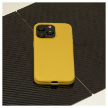Evelatus Apple iPhone 15 Pro Premium Soft Touch Silicone Case Gold