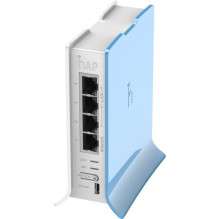 Mikrotik Access Point RB941-2nD-TC hAP Lite 802.11n, 2.4GHz, 10 / 100 Mbit / s, Ethernet LAN (RJ-45) ports 4, MU-MiMO Ye