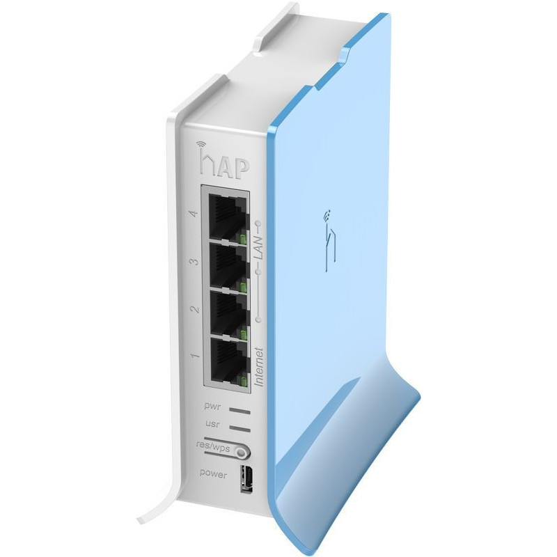 Mikrotik prieigos taškas RB941-2nD-TC hAP Lite 802.11n, 2.4GHz, 10 / 100 Mbps, Ethernet LAN (RJ-45) prievadai 4, MU-MiMO