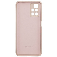 „Evelatus Xiaomi Redmi 10 Nano“ silikoninis dėklas, minkštas lietimui TPU, smėlio spalvos