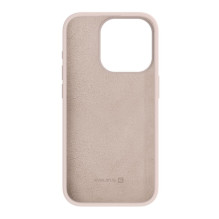 Evelatus Apple iPhone 15 Pro Premium Soft Touch Silicone Case Pink Sand