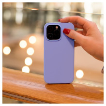 Evelatus Apple iPhone 14 Pro 6.1 Premium Soft Touch Silicone Case Light Purple