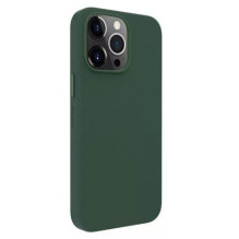 „Evelatus Apple iPhone 13 Pro Premium Magsafe“ minkštas silikoninis dėklas, tamsiai žalias