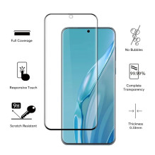 „Evelatus Huawei P60 PRO 2.5D“ pilnai apsauginis stiklas su antistatiniu stikliuku ir Japonijai.