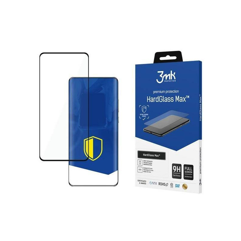 3MK Huawei P50 Pro 5G juodas - kietasis stiklas Max