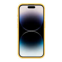 „Evelatus Apple iPhone 15 Pro Max“ aukščiausios kokybės minkšto lietimo silikoninis dėklas, auksinis