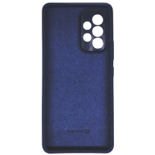 Evelatus Samsung Galaxy A73 5G Premium Soft TouchSilicone Case Navy Blue