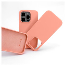 Evelatus Apple iPhone 14 Pro Max 6.7 Premium Soft Touch Silicone Case Light Pink
