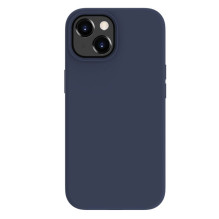 „Evelatus Apple iPhone 15 Premium Magsafe“ minkštas silikoninis dėklas, mėlynas