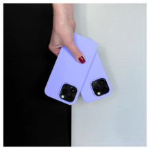 „Evelatus Apple iPhone 14 Pro Max 6.7 Premium“ minkšto lietimo silikoninis dėklas šviesiai violetinis