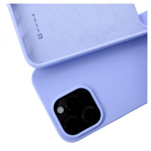Evelatus Apple iPhone 14 Pro Max 6.7 Premium Soft Touch Silicone Case Light Purple