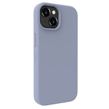 Evelatus Apple iPhone 15 Premium Magsafe Soft Touch Silicone Case Lavender Gray