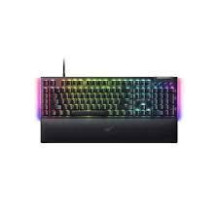 Razer BlackWidow V4 mechaninė žaidimų klaviatūra, žalias jungiklis, JAV išdėstymas, laidinė, juoda