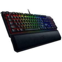 Razer BlackWidow V4 mechaninė žaidimų klaviatūra, žalias jungiklis, JAV išdėstymas, laidinė, juoda